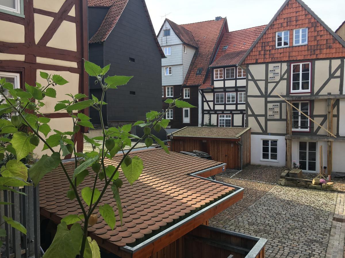 Fachwerk-Hotel Eisenbart Munden  ภายนอก รูปภาพ